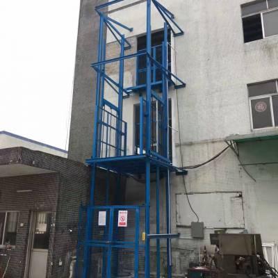 液压升降货梯 车间简易升降机 导轨升降机江门厂家定做 1吨2米